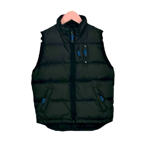 GAP | Down Feathers Boys Black Puffer Vest Down Jacket - Picture 1 of 12